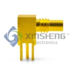SSMC-KWE-3.5 SSMC Right Angle Jack Female Gold Plated PCB Mount thumbnail 1