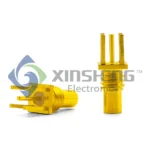 SSMC Female Straight Connector Gold Plated for PCB mount (KE-3.95) thumbnail 4