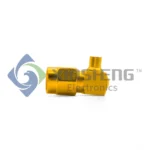 SMA-JW3 Right Angle Crimp Cable Mount For RG316 Plug Male RF Connector thumbnail 2