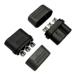 MR three-pin wire connector – male and female-black thumbnail 5