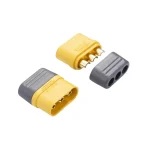 MR three-pin wire connector – male and female thumbnail 3