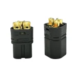 MT three-pin wire connector – male and female-black thumbnail 3