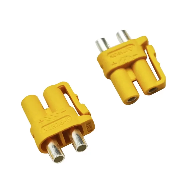 XL dual pin wire connector – male and female