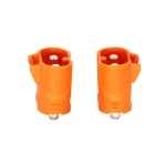LC dual-pin board vertical connector – male thumbnail 1