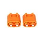 LC dual-pin board vertical connector – male thumbnail 2