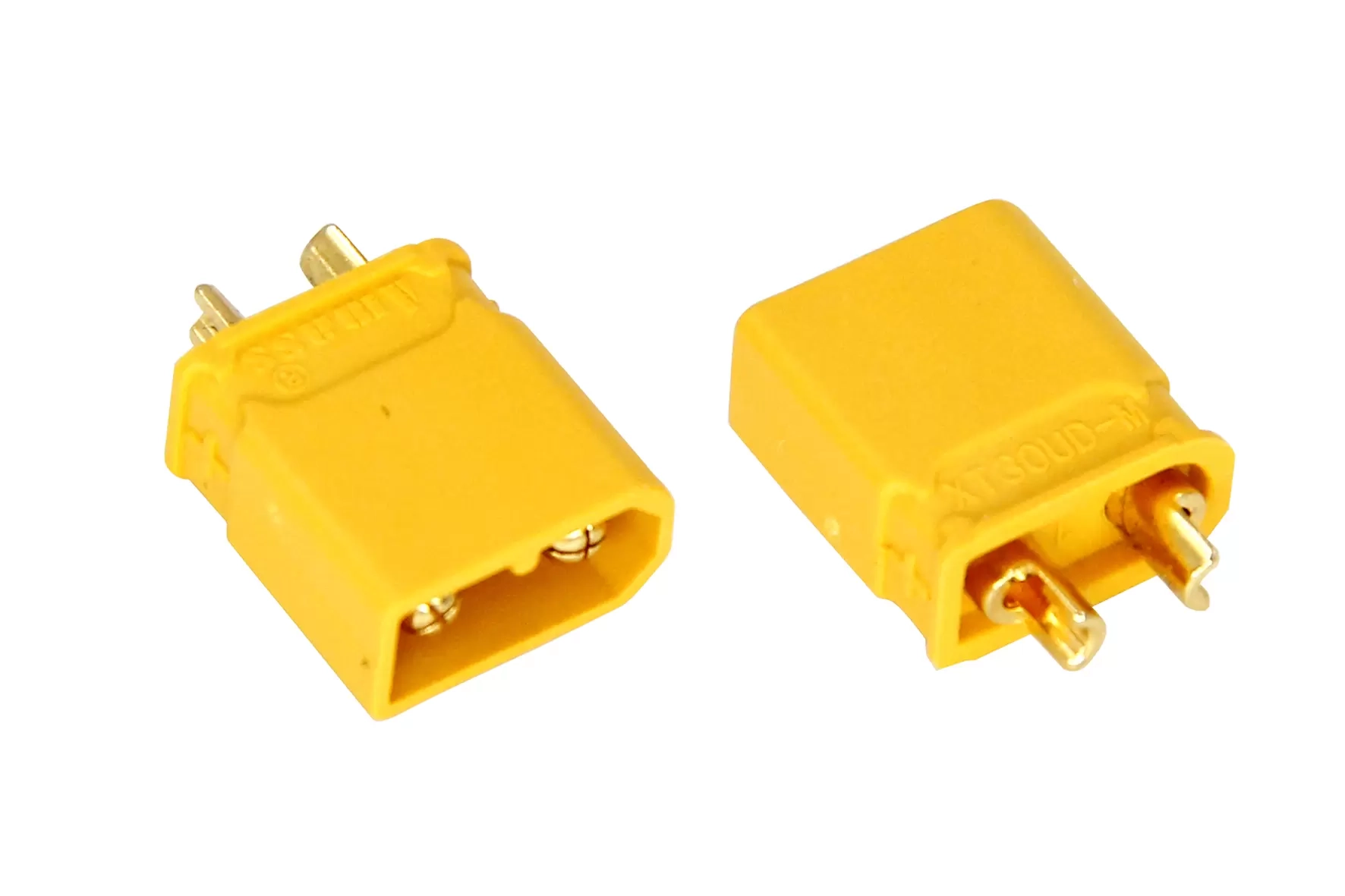 XT dual-pin connector – male and female